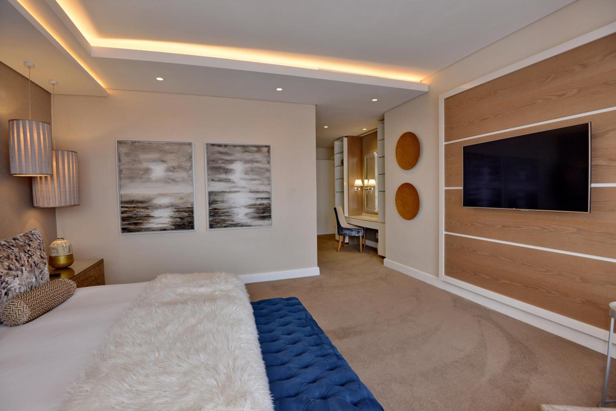 The Houghton Hotel, Spa, Wellness & Golf Johannesburg Bilik gambar A bedroom at The Ivy Collection